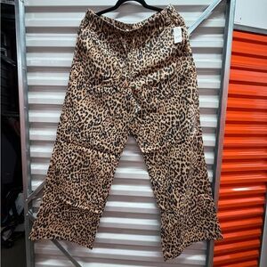 Leopard Print Kids Pants